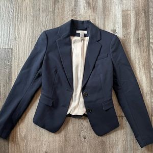 H&M navy blue blazer